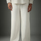 Chapter2Drip Crossknit White pants