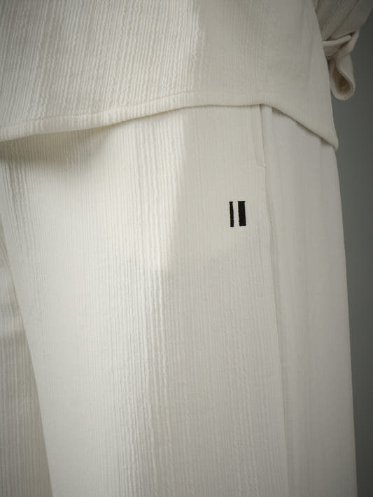 Chapter2Drip Crossknit White pants — view 2