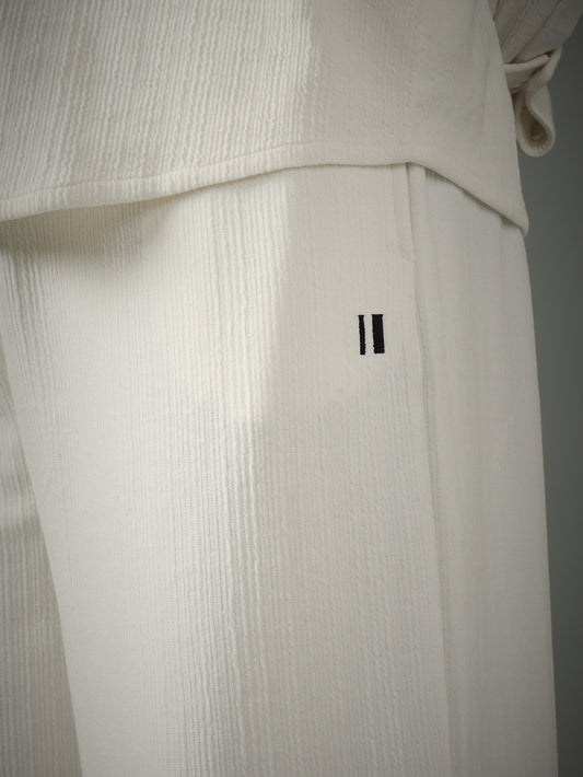 Chapter2Drip Crossknit White pants — view 2