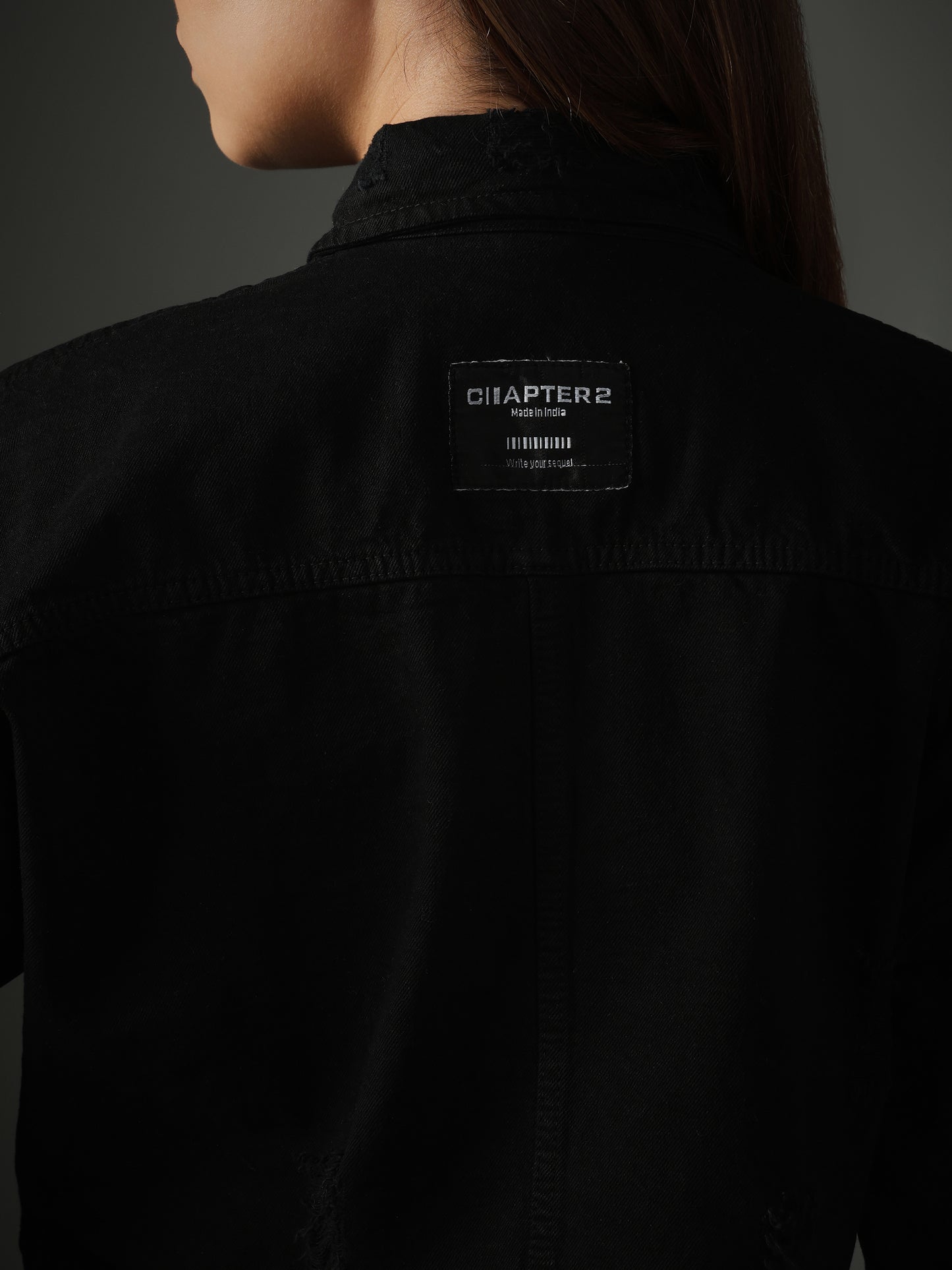 Black Cropped Jacket