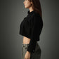 Black Cropped Jacket