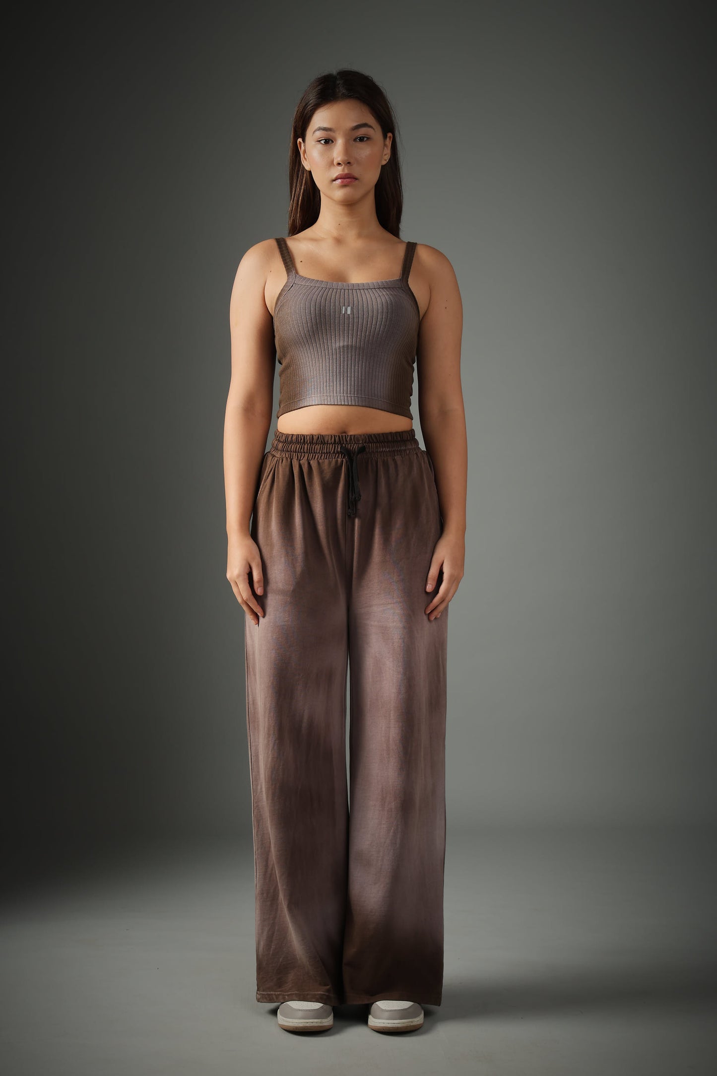 Spray Washed Brown Set