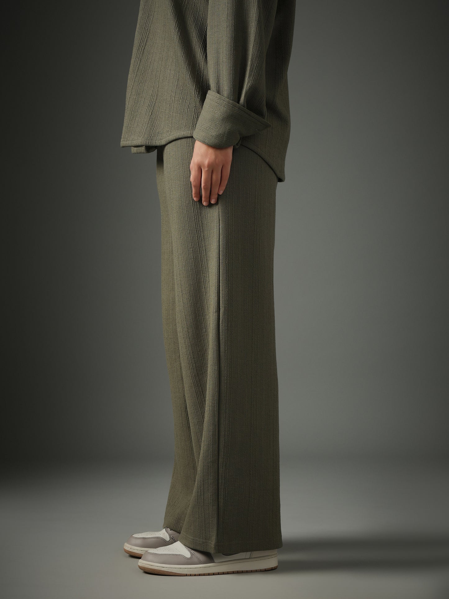 Crossknit Olive Pant