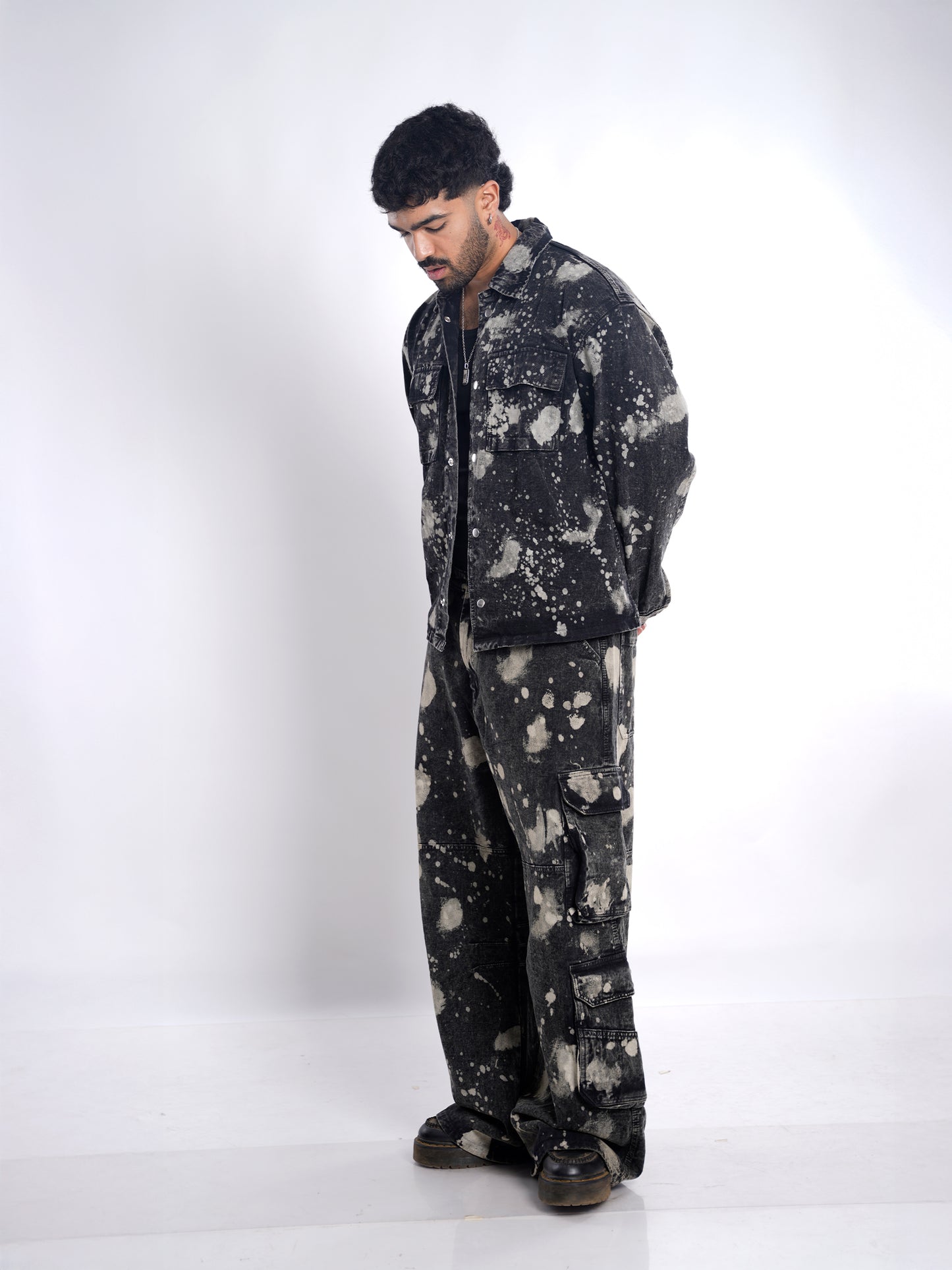 Black Hypo Denim Shirt