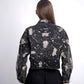 Black Hypo Denim Cropped Jacket