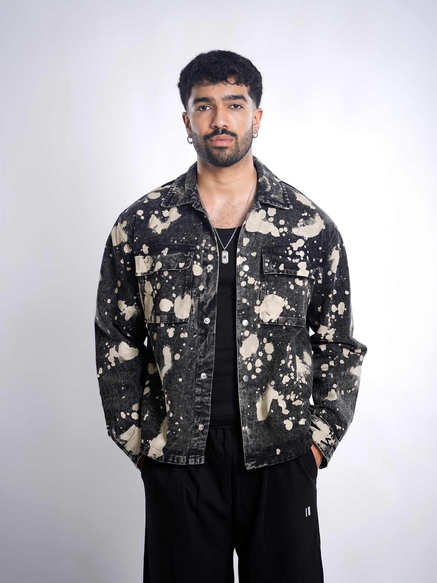 Black Hypo Denim Shirt