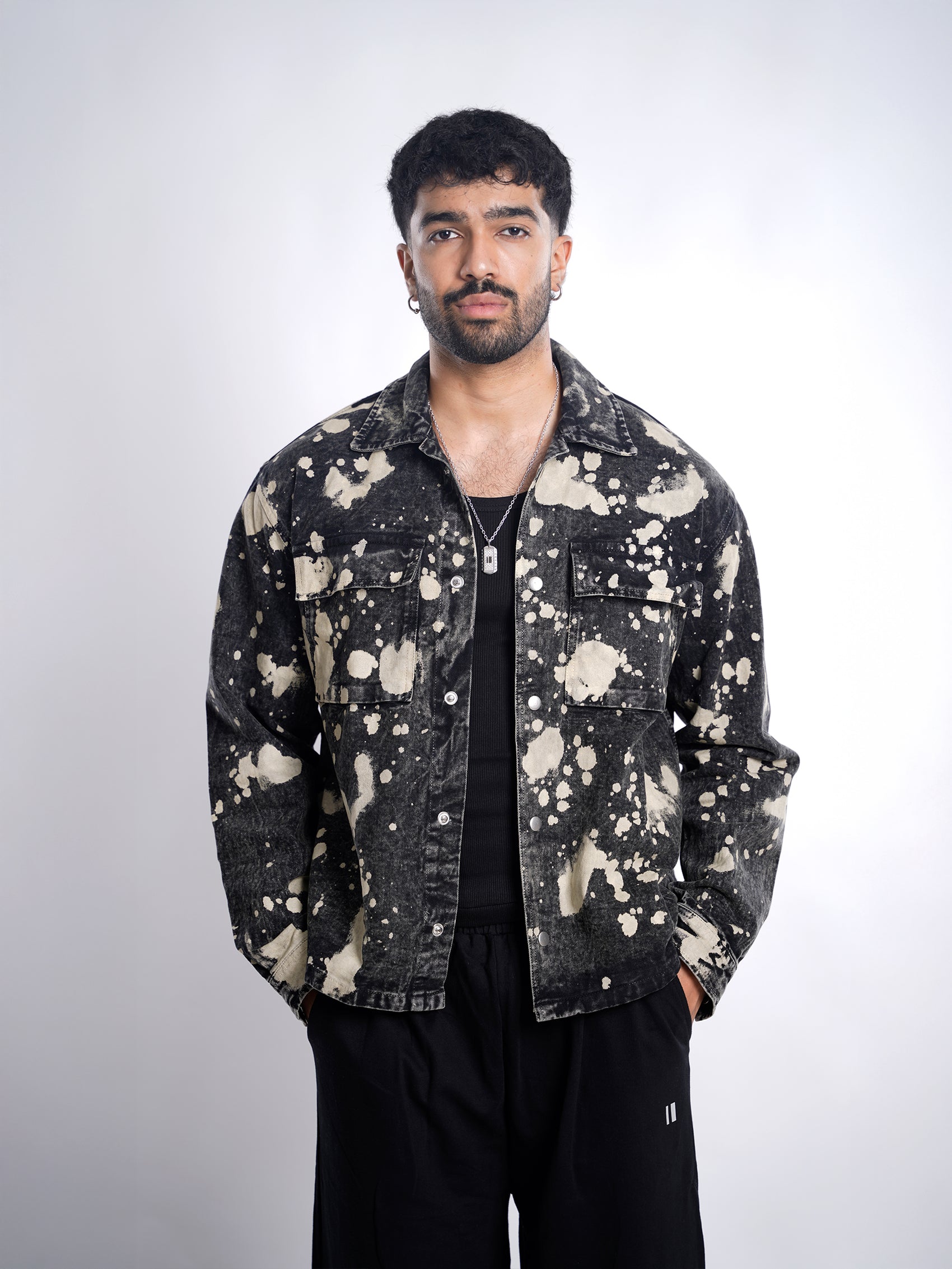 Black Hypo Denim Shirt