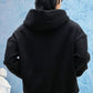 Black Everyday Zipper Hoodie