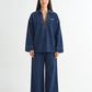 Indigo Denim Kurta Set