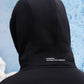 Black Everyday Zipper Hoodie