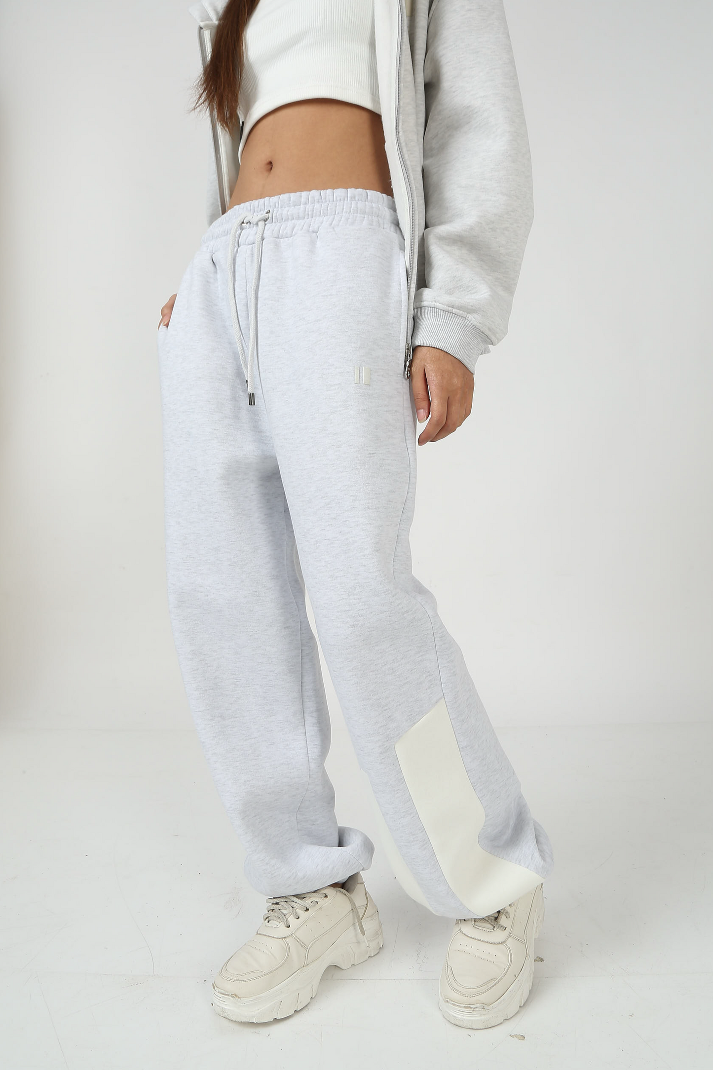 Chapter2Drip The Everyday Light Grey joggers