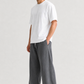 Steel Grey Baggy Joggers
