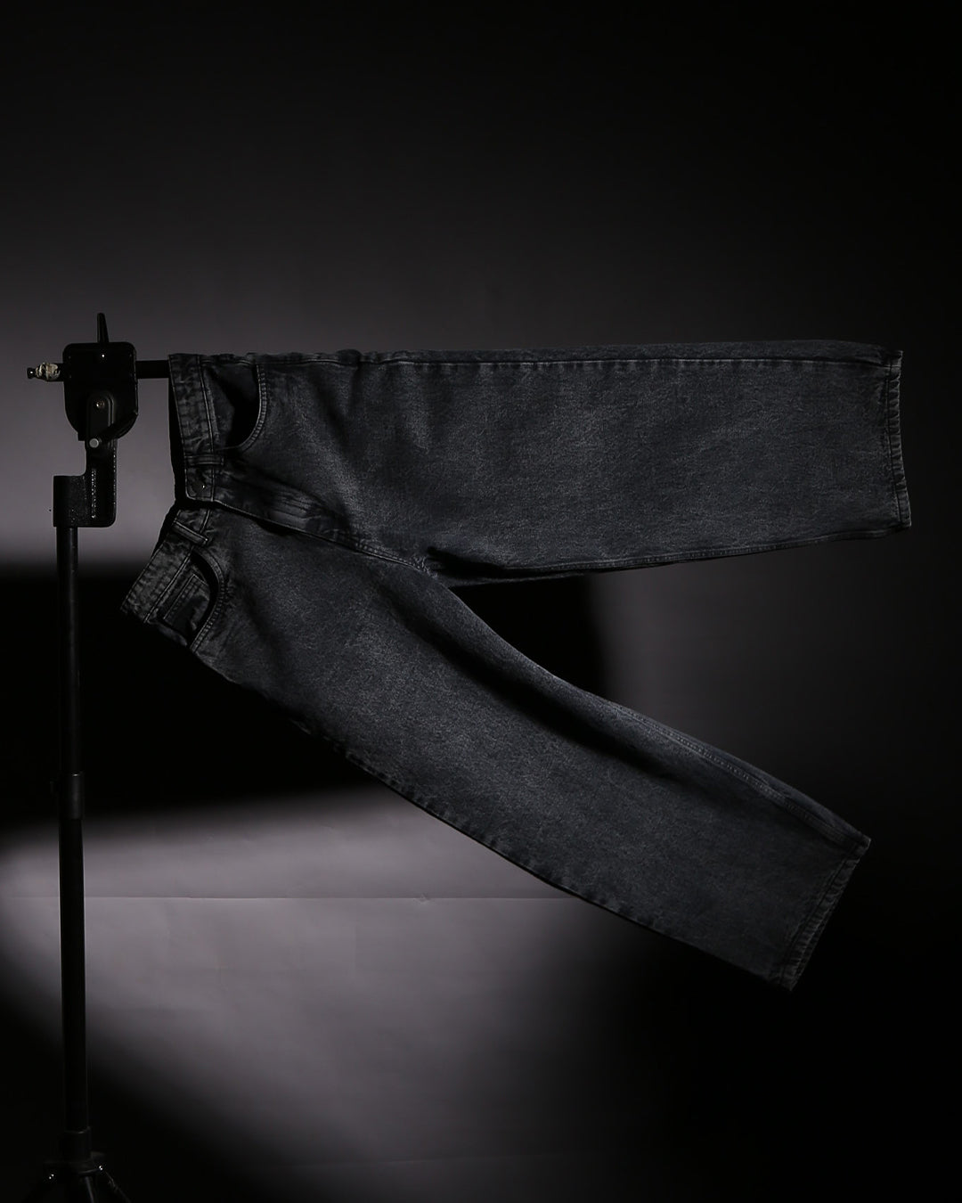 Chapter2Drip Black Wash baggy denim