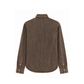 Washed Past Brown Linen Shirt