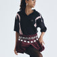 Black Knit Polo