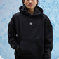 Black Panel Hoodie