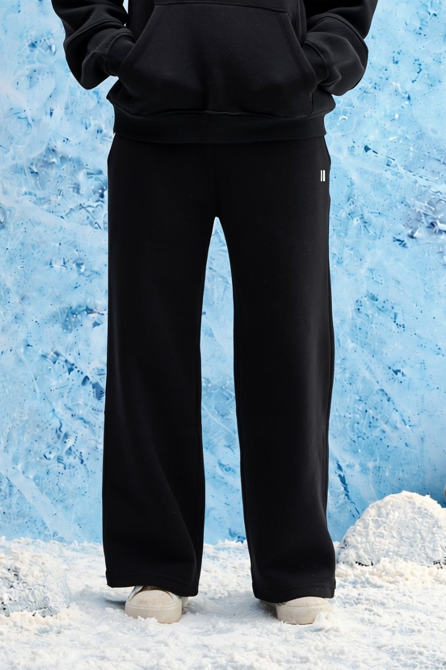 Black Panel Sweatpant