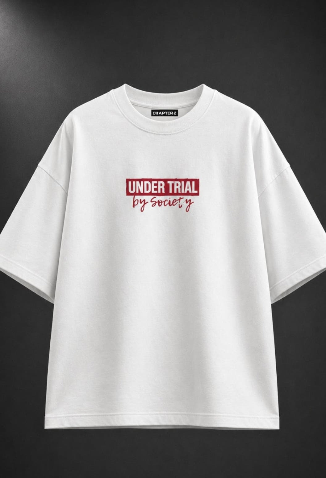 Under Trial By Society White T-Shirt