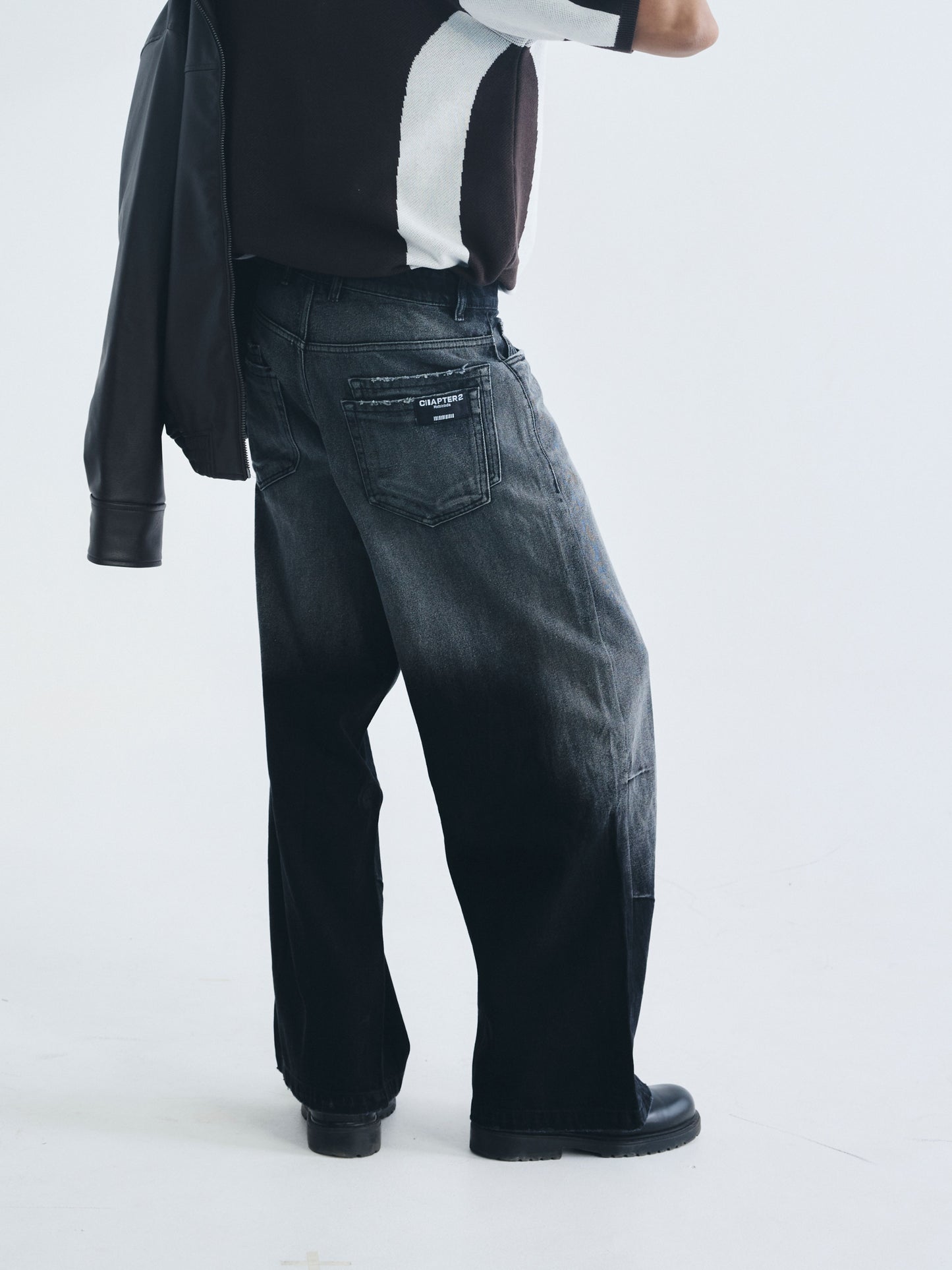 Ombre Faded Washed Denims