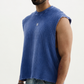 Blue Wash Waffle Vest