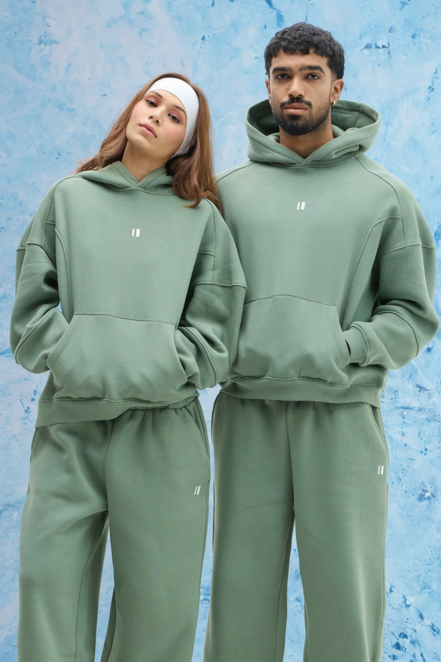 Matcha Panel Hoodie