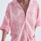 Washed Light Pink Shirt