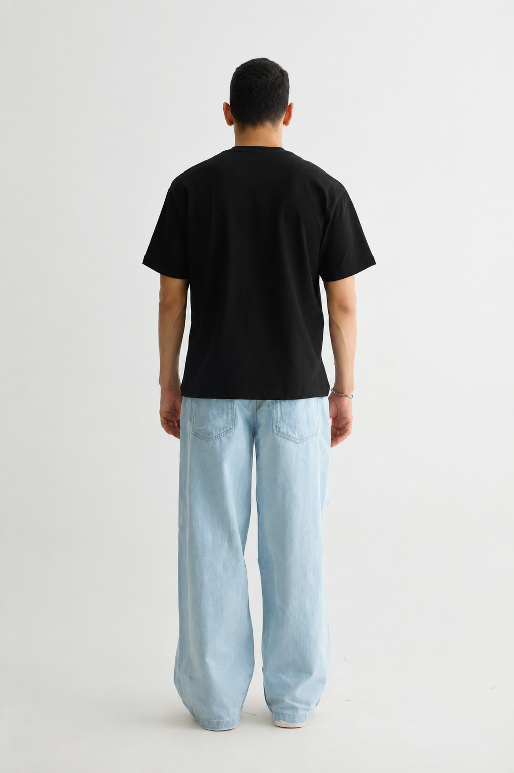 Black Solid T-Shirt