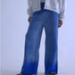 Chapter2Drip Blue spray-wash baggy joggers — view 4