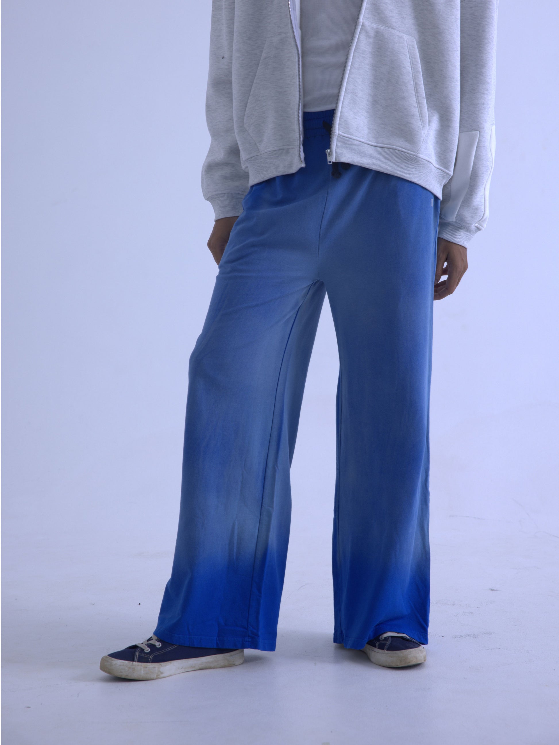 Chapter2Drip Blue spray-wash baggy joggers — view 4
