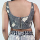 Chapter2Drip Light Wash Grey crop top — view 2