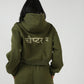 The Everyday Olive Crop Zipper
