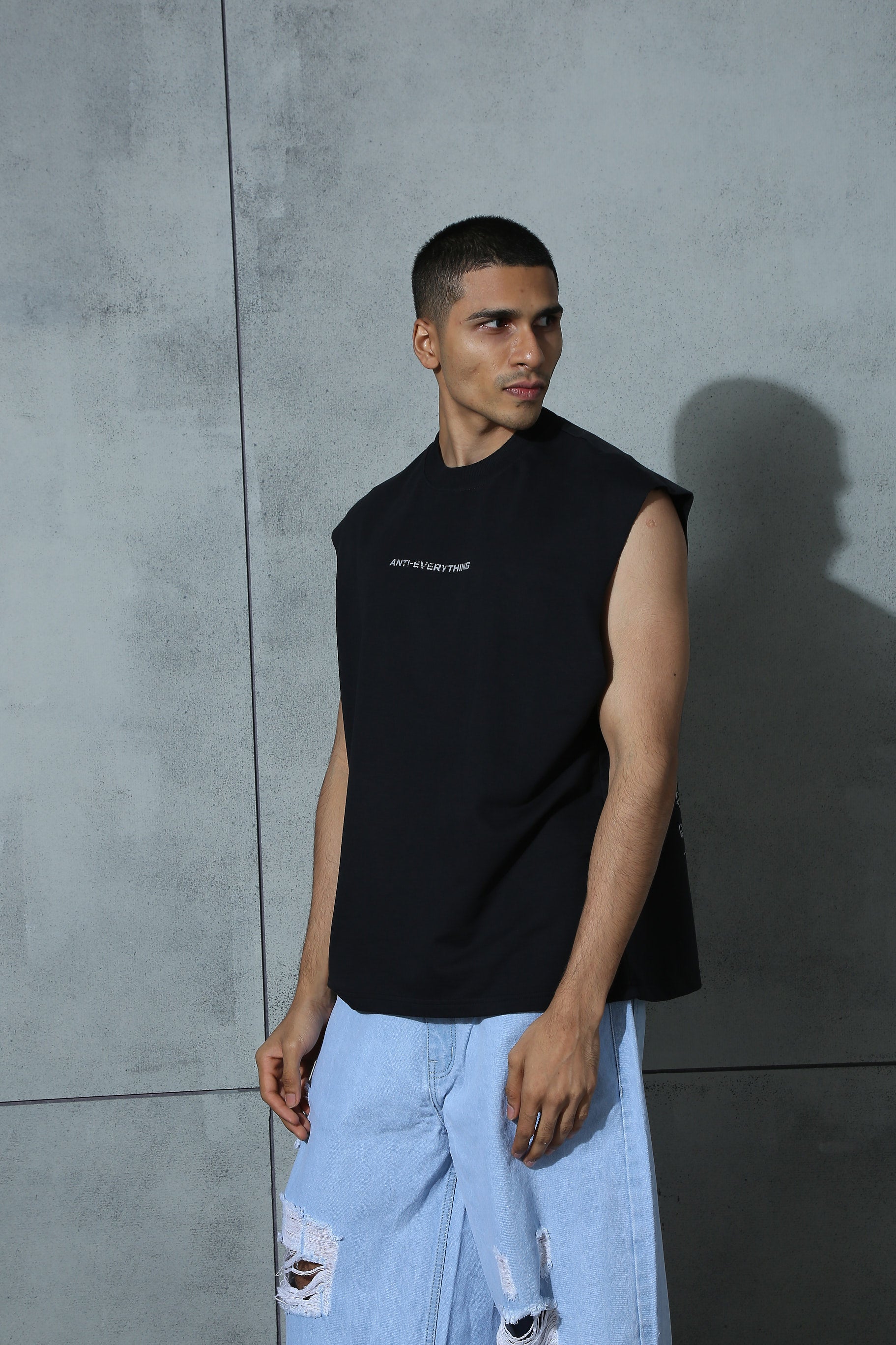Anti-Everything Club Vest Black