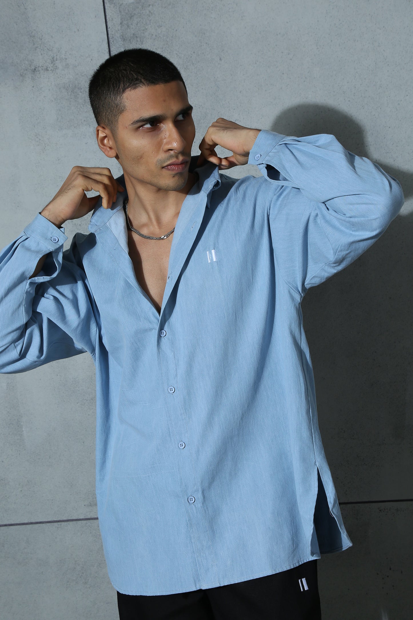 Chapter2Drip Monday Blues Cloud Fade shirt — view 4