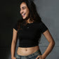 Baby Tee Black & Off white pack of 2