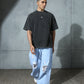 Monday Blues: Dark Sea Shirt & Charcoal Washed T-shirt- Pack of 2