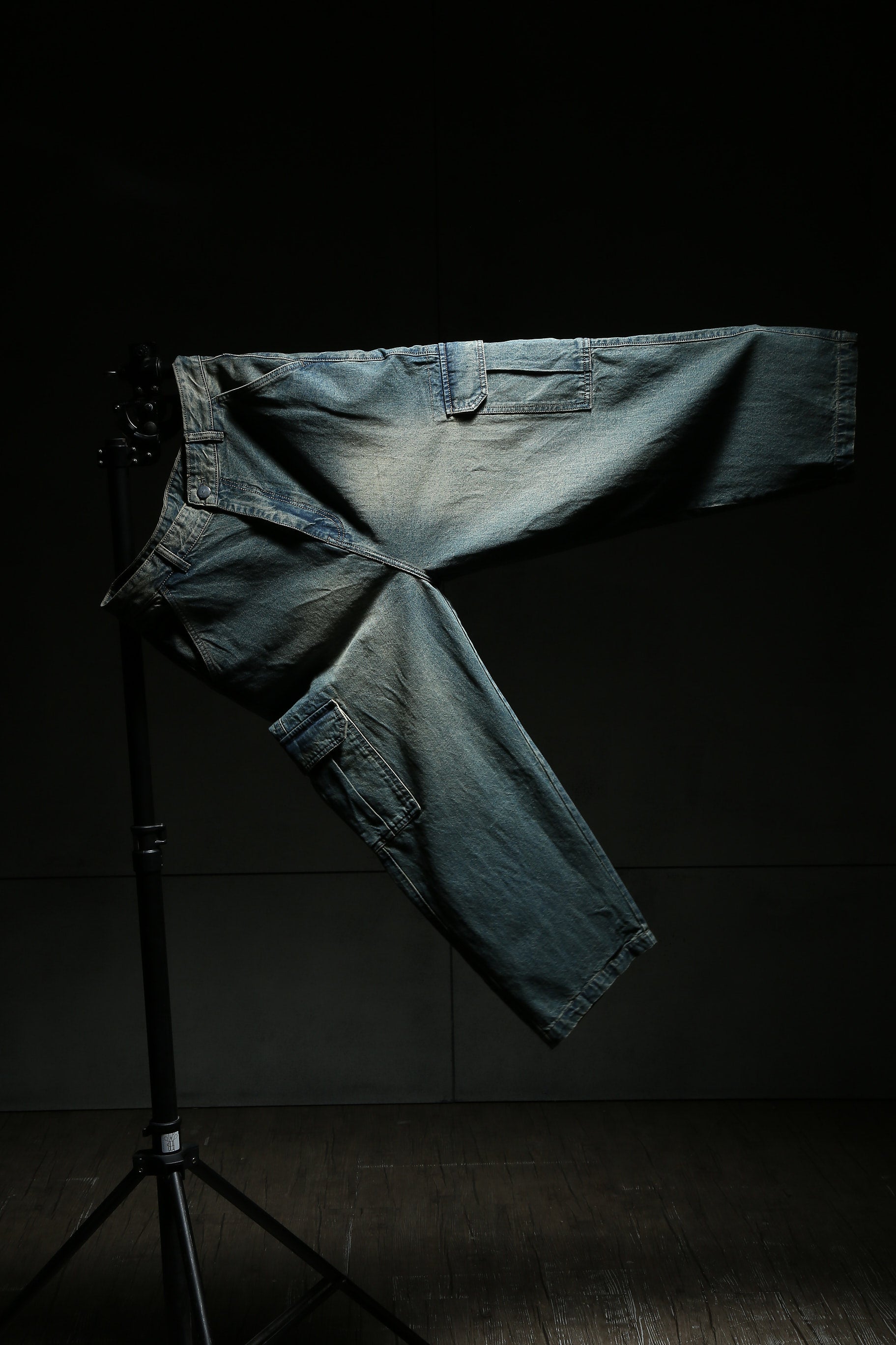 Chapter2Drip Washed Tint stone-wash denim