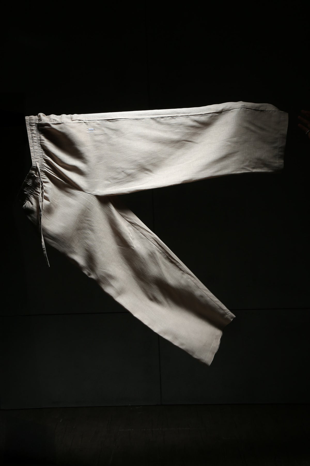 Beige Linen Pant
