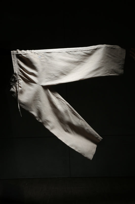 Beige Linen Pant