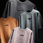 Acid-Washed Tees in Lilac, Black, Grey & Rust
