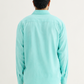 Ocean Blue Linen Shirt