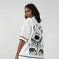 Chapter2Drip Sound of Silence White bowling shirt — view 4