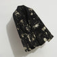 DARK WASH BLACK JACKET