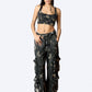 Black Acid Wash Crop