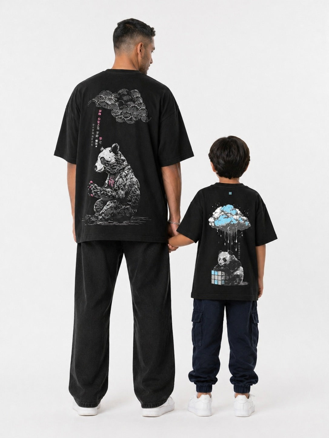 Anti-everything Panda Black Pack of 2