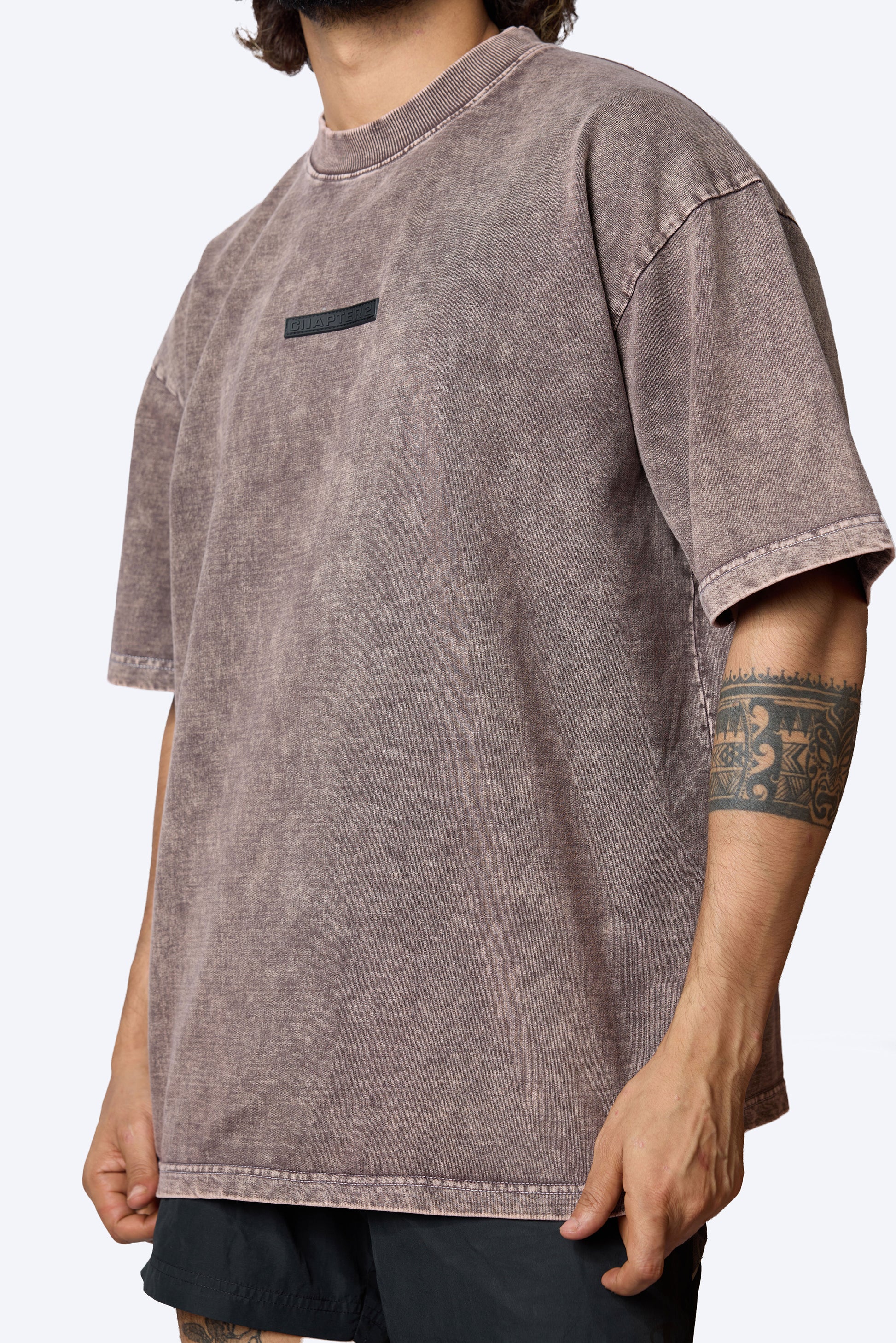 Chapter2Drip Washed Past Lilac t-shirt — view 3