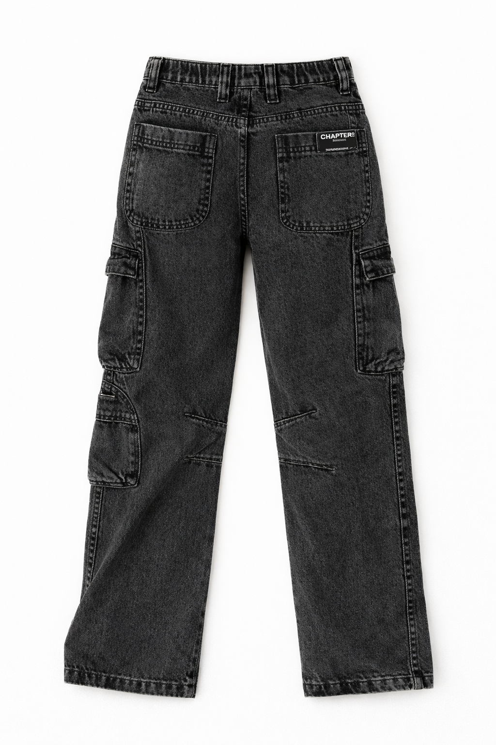 Black Washed Cargo Jr