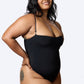 BLACK SCULPTING BODYSUIT