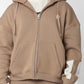 Black and Dusty Coffee Everyday Zipper Hoodie - pack of 2 + Black Sweatpants