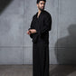 Black Linen Co-Ord Set