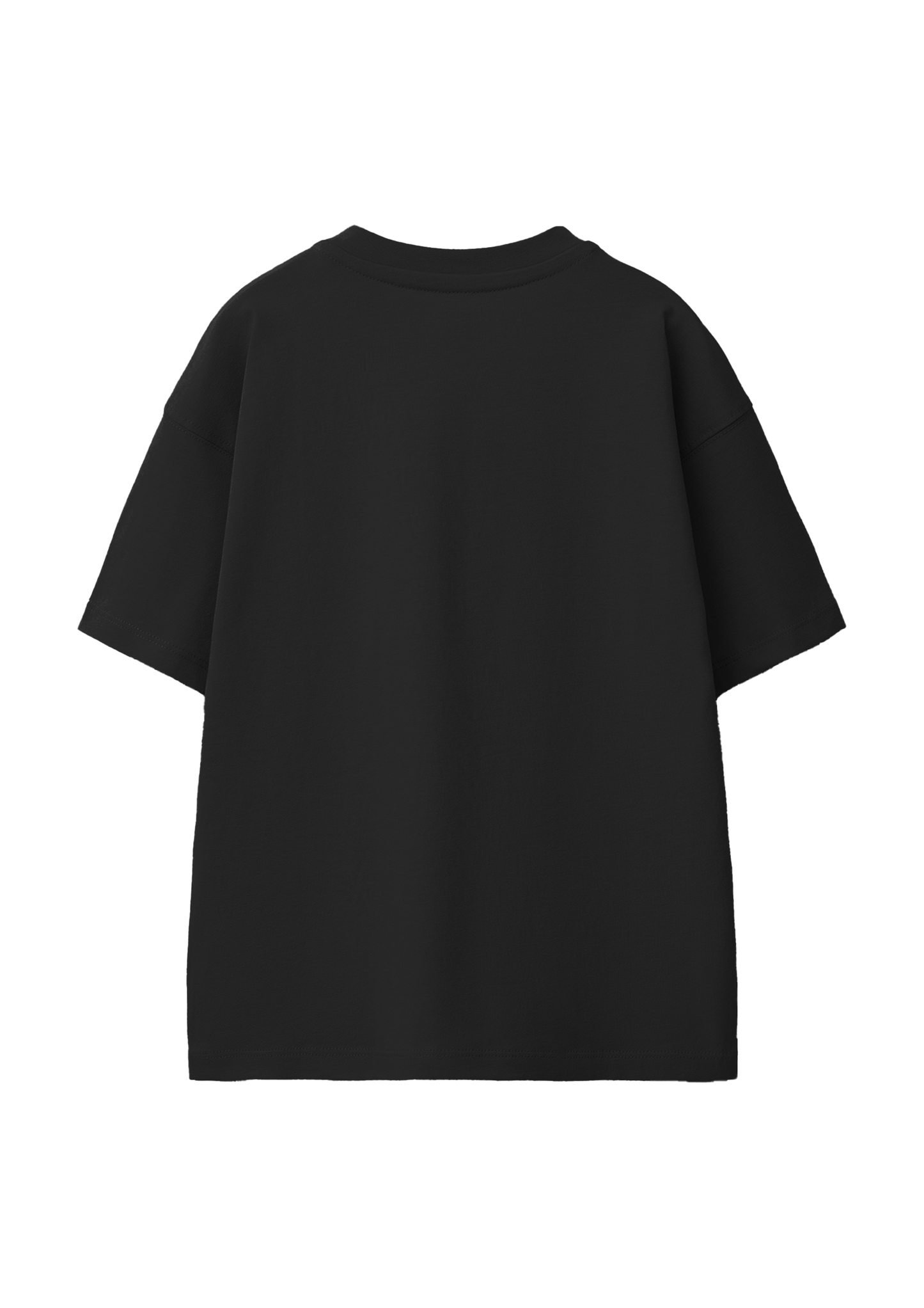 Black Solid T-Shirt Jr